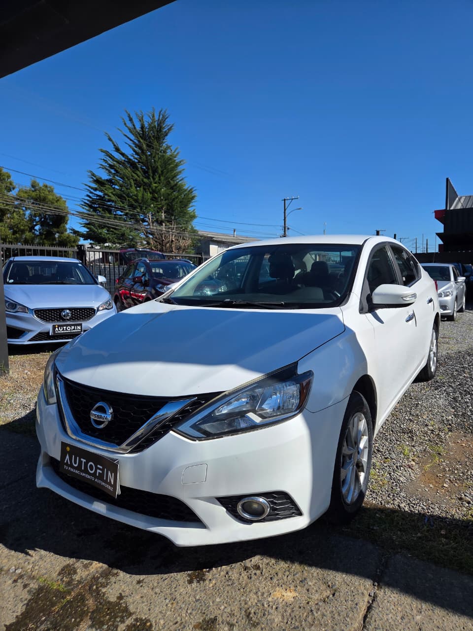 Nissan Sentra 1.8 2017, color Blanco