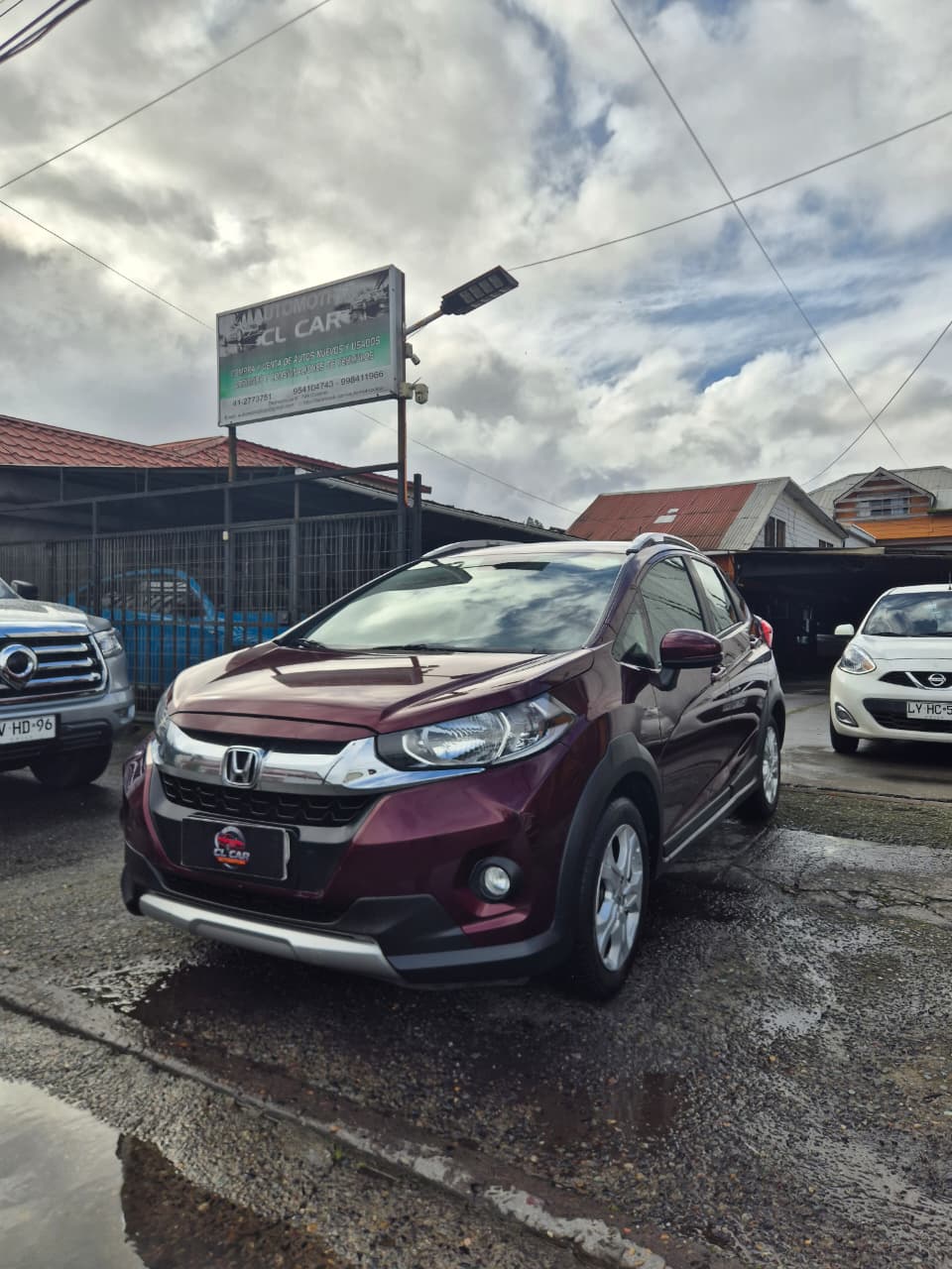 Honda WR-V LX Smart 2021, color Rojo